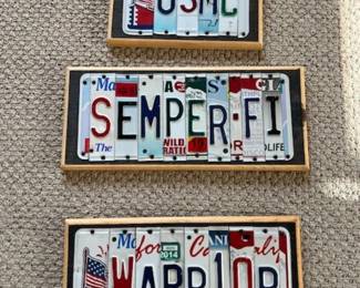 Custom Made License Plates