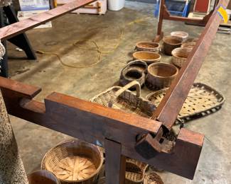 Custom-made Quilting Frame, Baskets