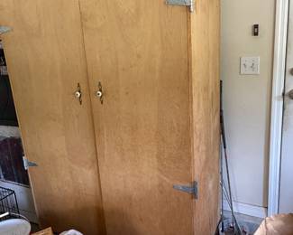 Big cabinet on wheels