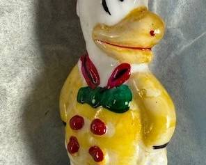 1930's Milk glass Christmas lights. Hand painted.