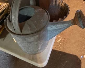 Galvanized watering can. Small size.
