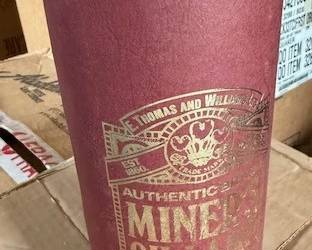 Vintage Miners lantern. England. Brass.