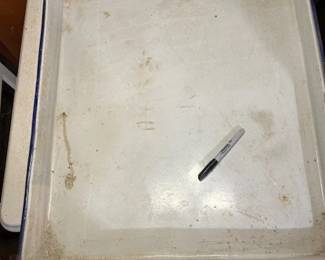 Surgical tray.