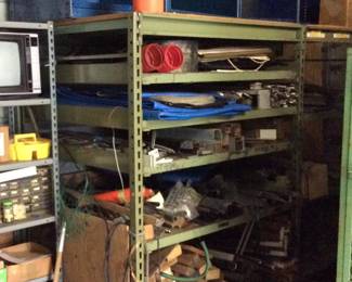 GREEN & BLUE SHELVING & CABINETS