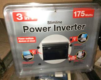 175 WATT SLIMLINE POWER INVERTER, NIB