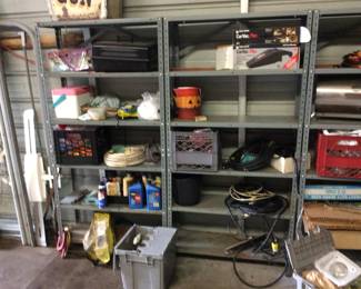 METAL SHELVING, CAMPING & MOTORHOME ACCESSORIES