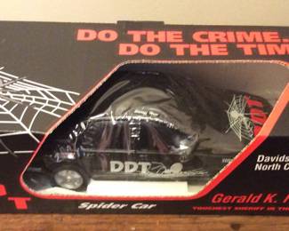 DAVIDSON COUNTY SHERIFF GERALD K. HEGE DDT SPIDER CAR MODEL, NIB