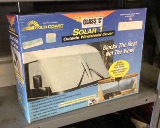 GOLD COAST SOLAR 1 WINDSHIELD COVER FOR RV MOTORHOME