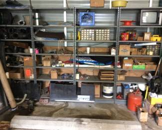 METAL SHELVING, CAMPING & MOTORHOME ACCESSORIES