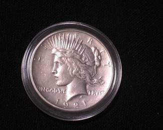 Peace dollar 1921 1921