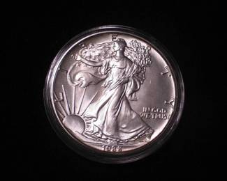 Silver Eagle Dollar 1988