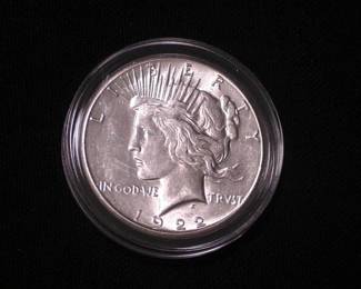 Peace dollar 1922 - S