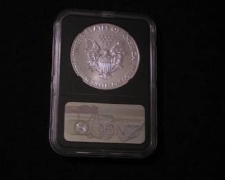 Silver Eagle Dollar 2021 - W MS 69 T-1