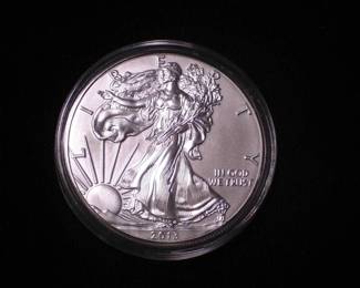 Silver Eagle Dollar 2013