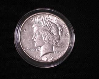 Peace dollar 1923 - D