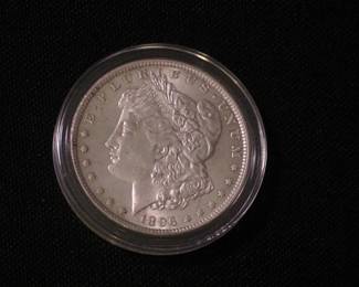 Morgan Silver Dollar 1896