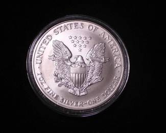 Silver Eagle Dollar 1997