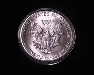 Silver Eagle Dollar 1988