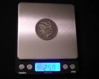 Morgan Silver Dollar 1893 - CC