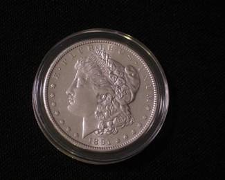 Morgan Silver Dollar 1891 - S