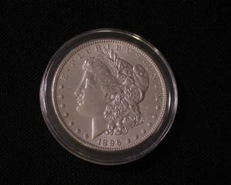 Morgan Silver Dollar 1896 - S