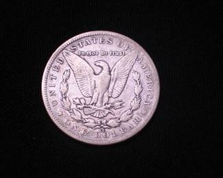 Morgan Silver Dollar 1889 - Cc
