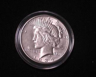 Peace dollar 1934 - D
