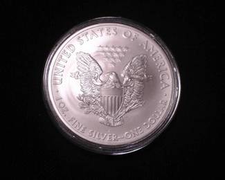 Silver Eagle Dollar 2012