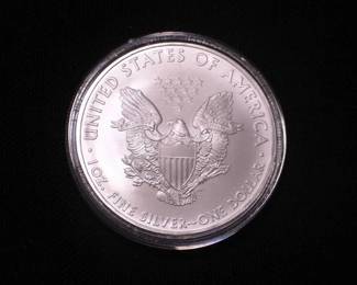 Silver Eagle Dollar 2008