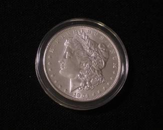 Morgan Silver Dollar 1904 - O
