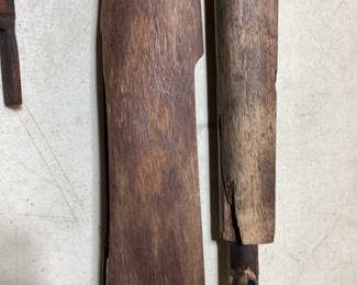 LEE ENFIELD MK SERIES WOODEN STOCK LOT LEE ENFIELD MK SERIES WOODEN STOCK LOT * DAMAGED TO TWO PIECES