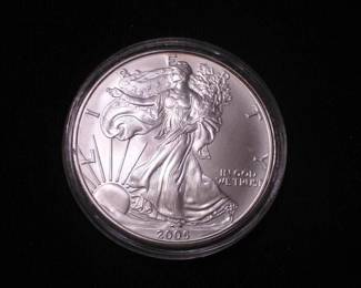 Silver Eagle Dollar 2005