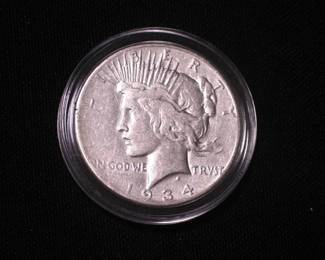 Peace dollar 1934 - S