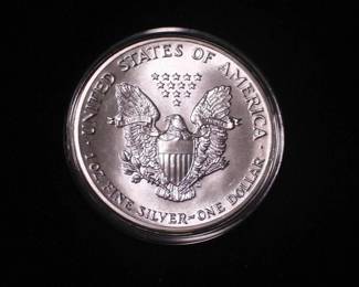 Silver Eagle Dollar 1989