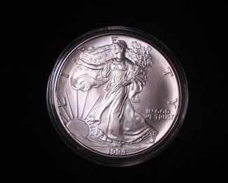 Silver Eagle Dollar 1994