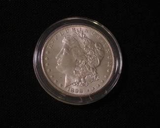 Morgan Silver Dollar 1898 - O