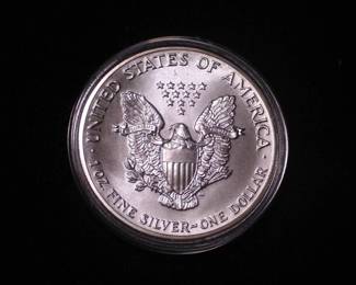 Silver Eagle Dollar 1989