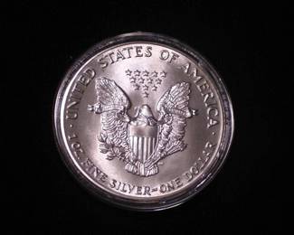 Silver Eagle Dollar 1988