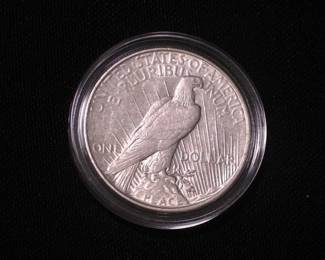 Peace dollar 1927 - D