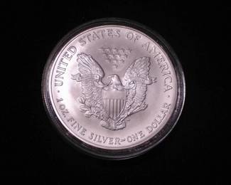 Silver Eagle Dollar 2005