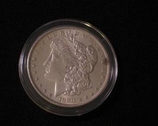 Morgan Silver Dollar 1890 - S