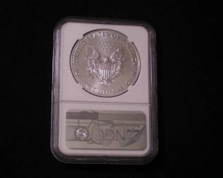 Silver Eagle Dollar 2021 MS 69 T-1