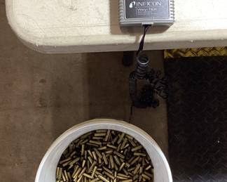 30 CAL BULLETS AND BRASS CASINGS FOR RELOAD 30 CAL BULLETS AND BRASS CASINGS FOR RELOAD. 17 LBS 30 CAL BULLETS 150 GRAIN & 7 LBS BRASS CASINGS FOR RELOADING. NO SHIPPING