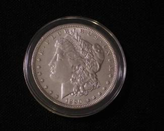 Morgan Silver Dollar 1890 - O