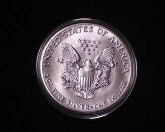 Silver Eagle Dollar 1987