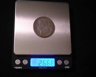 Morgan Silver Dollar 1890 - CC