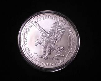 Silver Eagle Dollar 2021-W