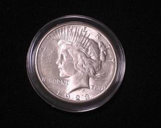 Peace dollar 1923 - S