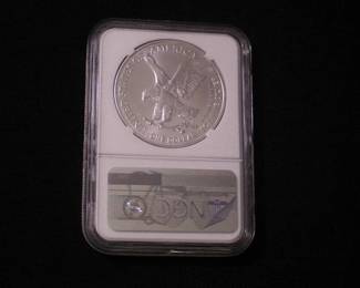 Silver Eagle Dollar 2022 - W, MS 69 early release