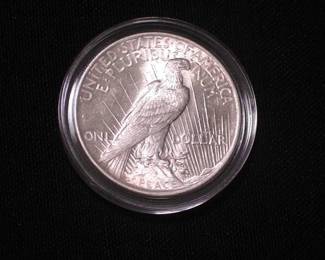 Peace dollar 1924